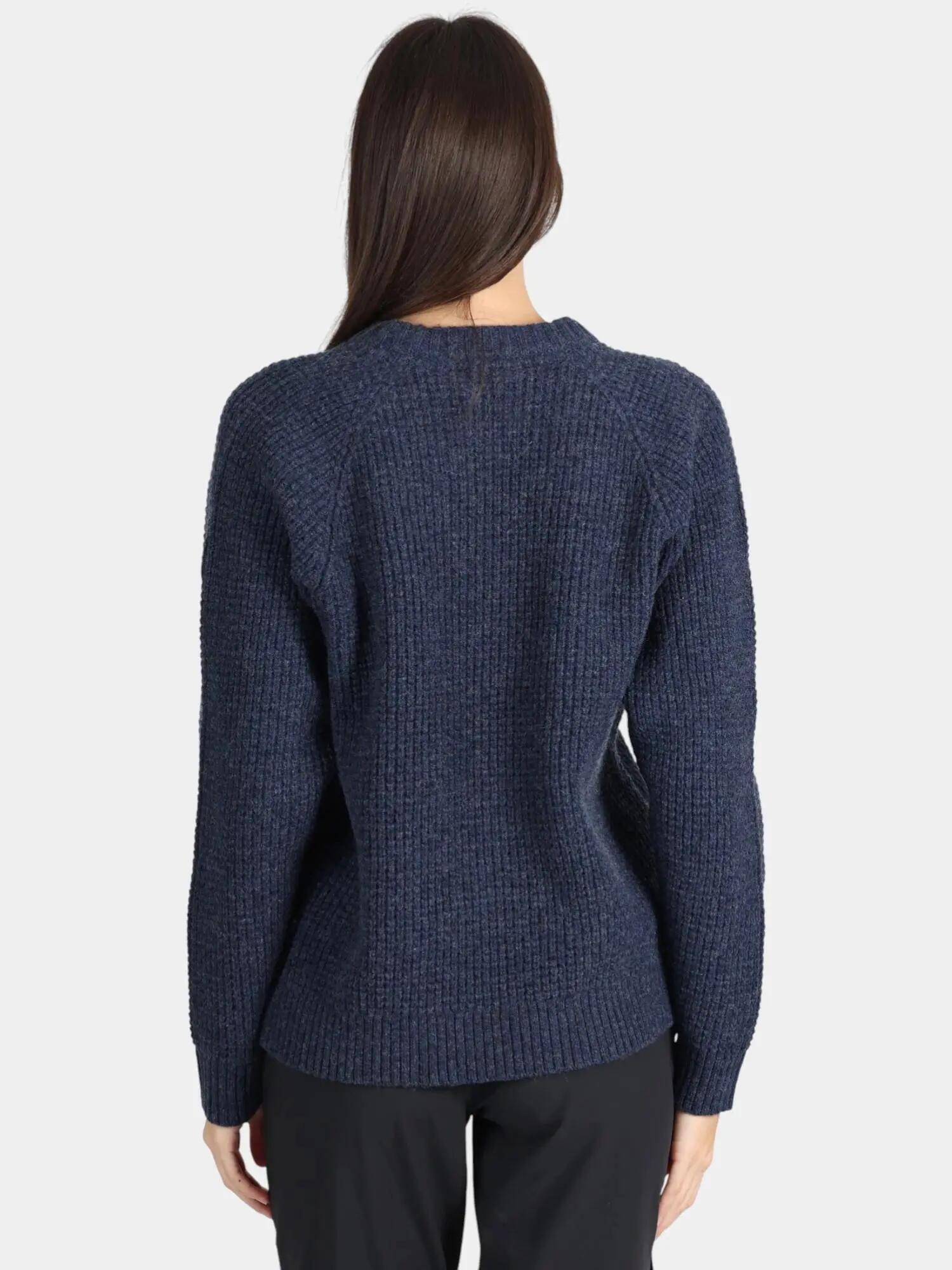 Női kötött pulóver Övik Waffle Knit W 3/5
