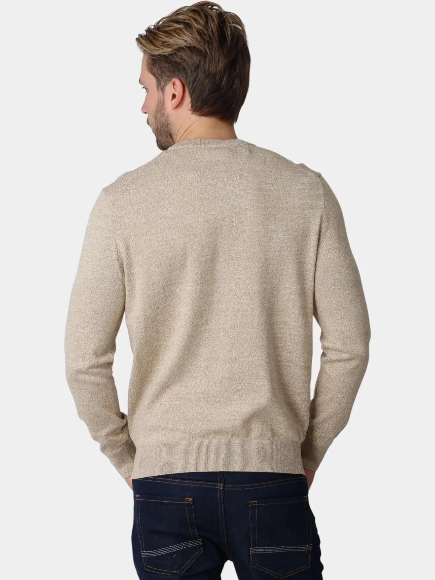 Strickpullover Herren Williams River Cotton Crew Neck 3/5