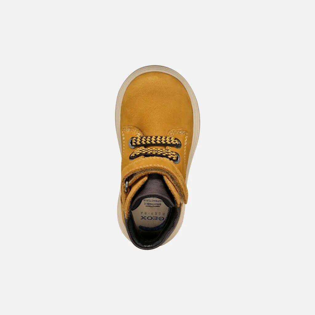 Bottines Bébé Garçon KIDDARTAH BABY BOY Jaune Foncé 6/7