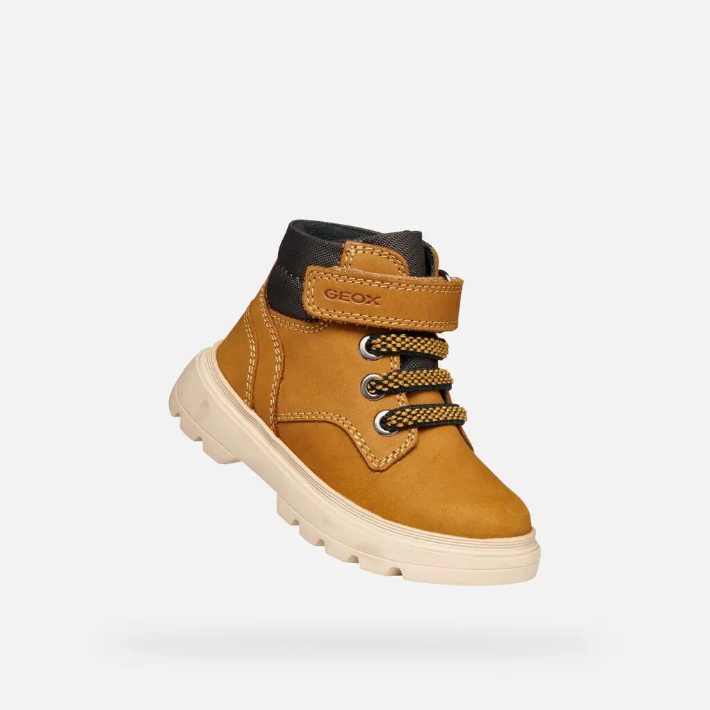 Bottines Bébé Garçon KIDDARTAH BABY BOY Jaune Foncé 5/7
