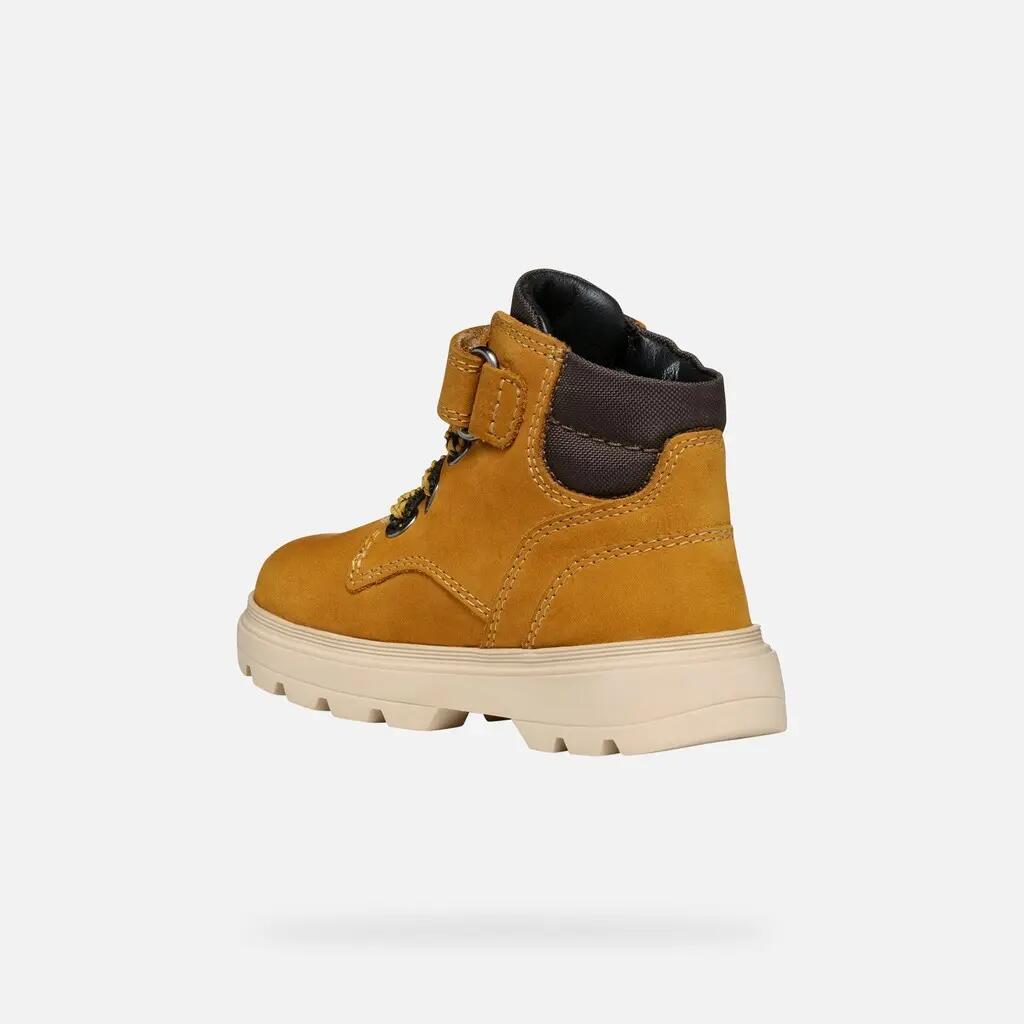 Bottines Bébé Garçon KIDDARTAH BABY BOY Jaune Foncé 4/7