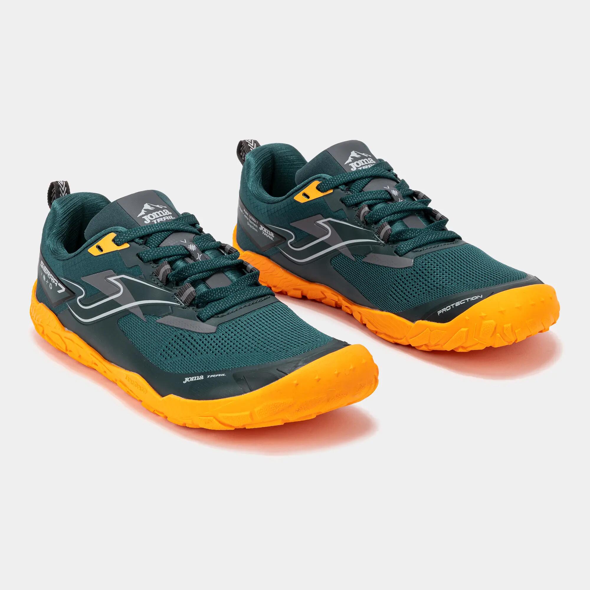 Buty JOMA BFSIEJW2617 SIERRA JUNIOR BAREFOOT Zielony 2/5