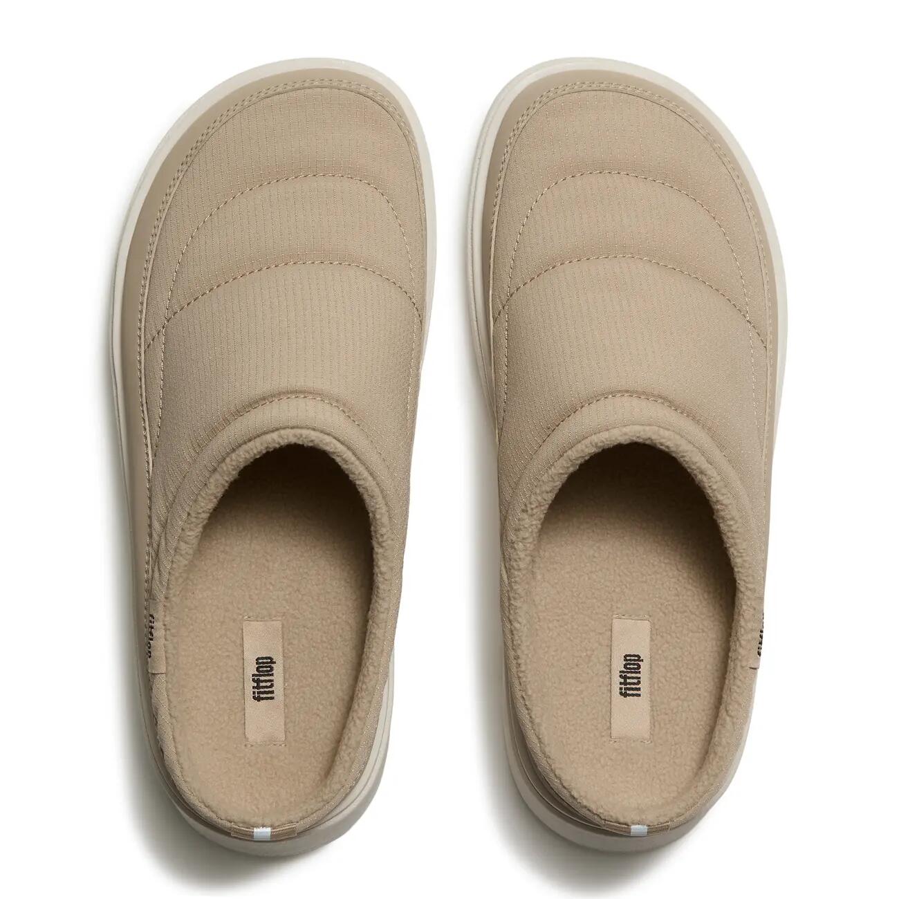 FitFlop Gen-FF gevoerde mules  CAPPUCCINO 39 5/7