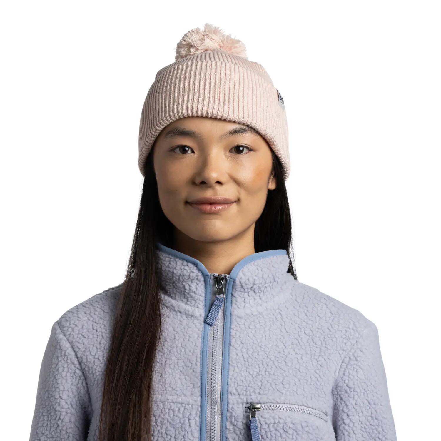 Bonnet tricoté Unisex Buff Marron TAILLE UNIQUE 3/5