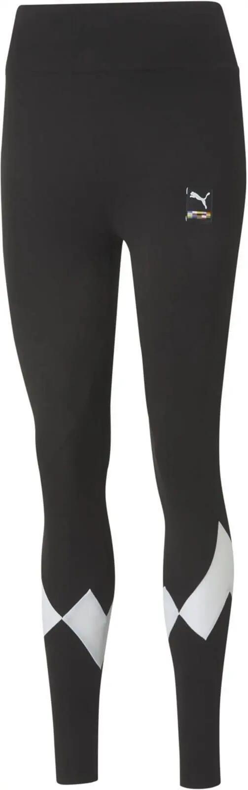 LEGGINSY DAMSKIE SPORTOWE DŁUGIE PUMA-LEGGINGS PI HR LEGGING KOLOR CZARNY 4/5