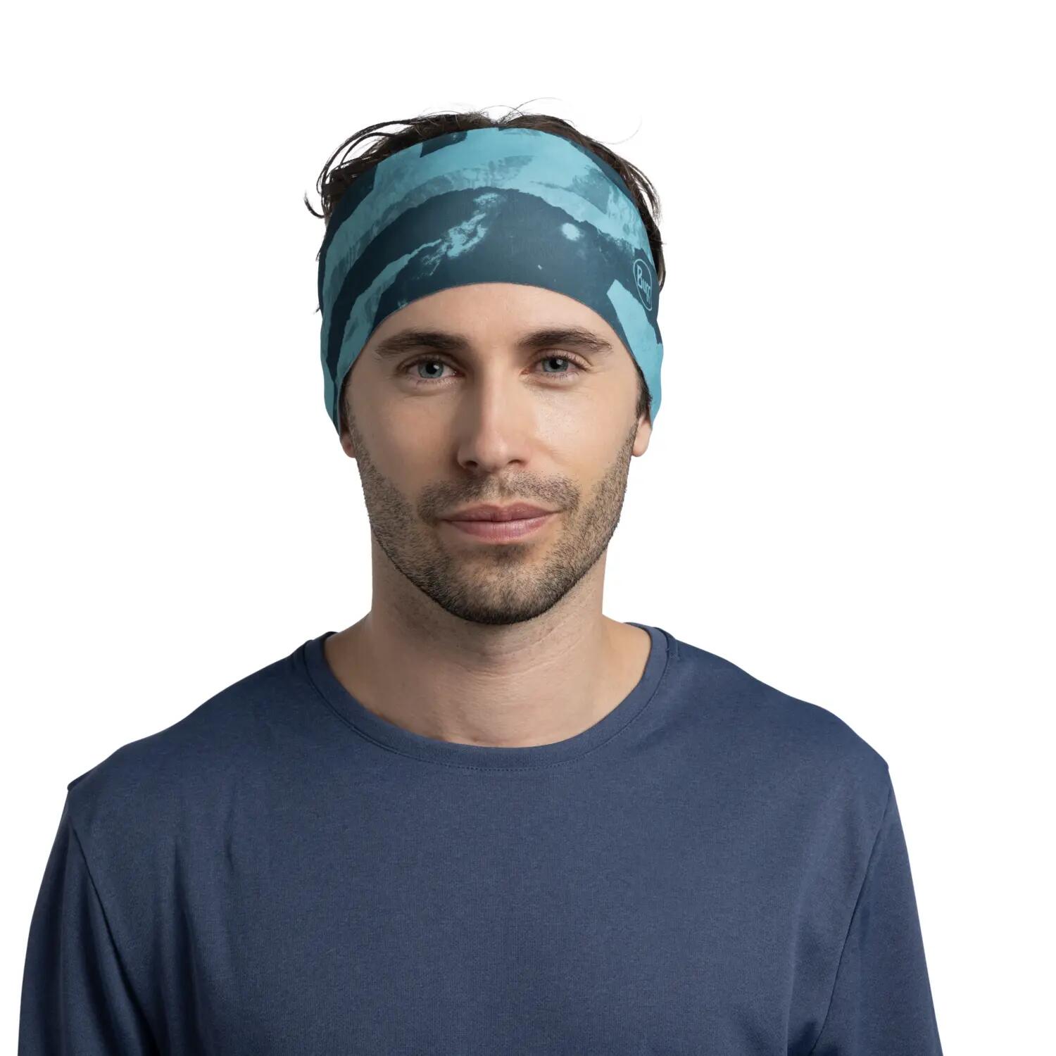 Bandeau Tech Fleece Femme Buff Vert TAILLE UNIQUE 2/3