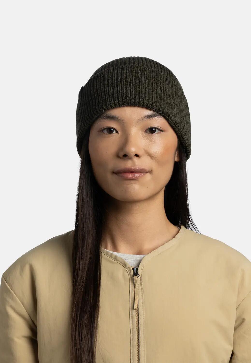 Bonnet tricoté Unisex Buff Marron TAILLE UNIQUE 3/5