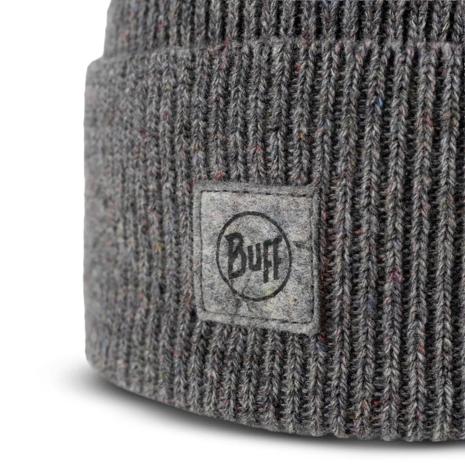 Bonnet tricoté Unisex Buff Gris TAILLE UNIQUE 2/5