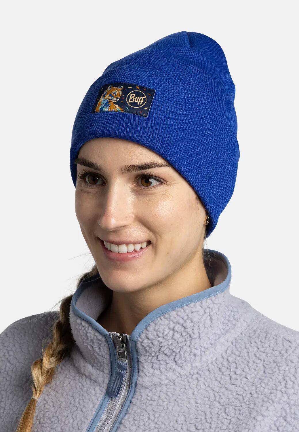 Gorro Knitted Unisex Buff Azul ÚNICA 4/5