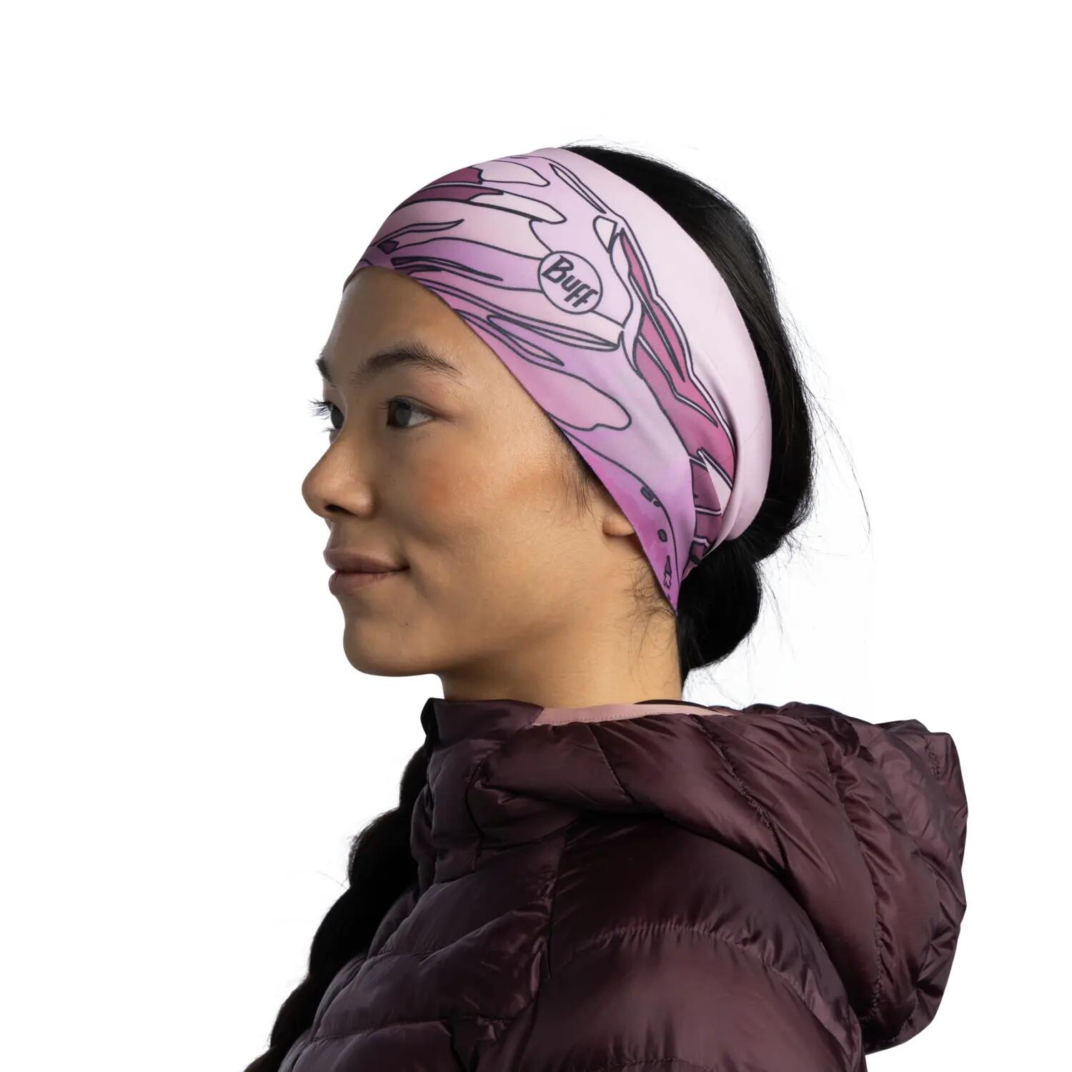 Bandeau Tech Fleece Femme Buff Violet TAILLE UNIQUE 3/3