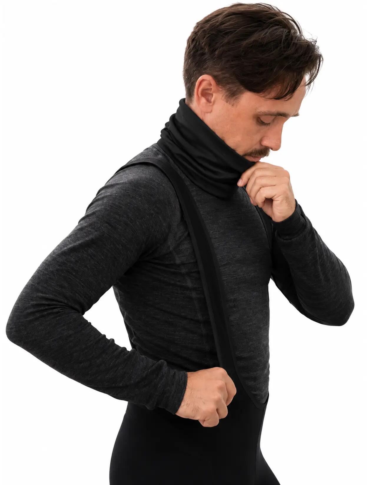 PIPPO Necktube – lichte nekwarmer van zuivere merinowol 2/3