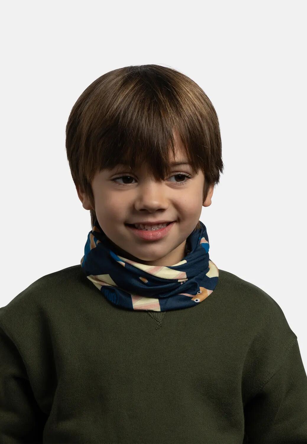 Tour de cou Original EcoStretch Unisex Buff Bleu foncé TAILLE UNIQUE 3/5