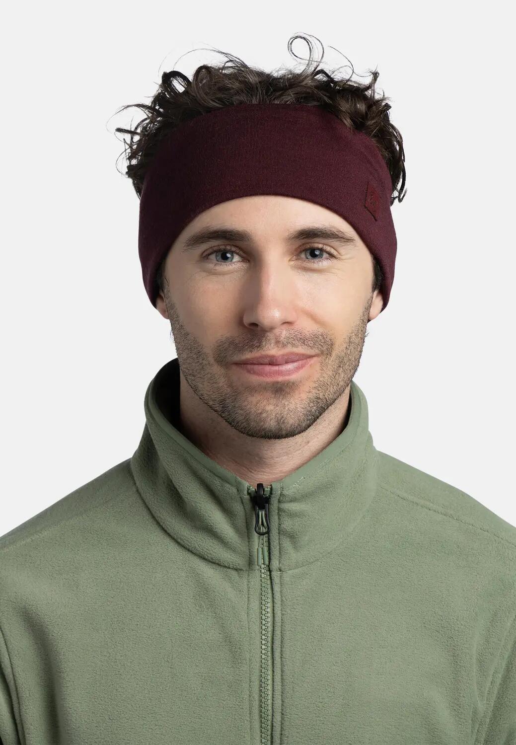 Cinta Merino Heavyweight Unisex Buff Rojo ÚNICA 4/5