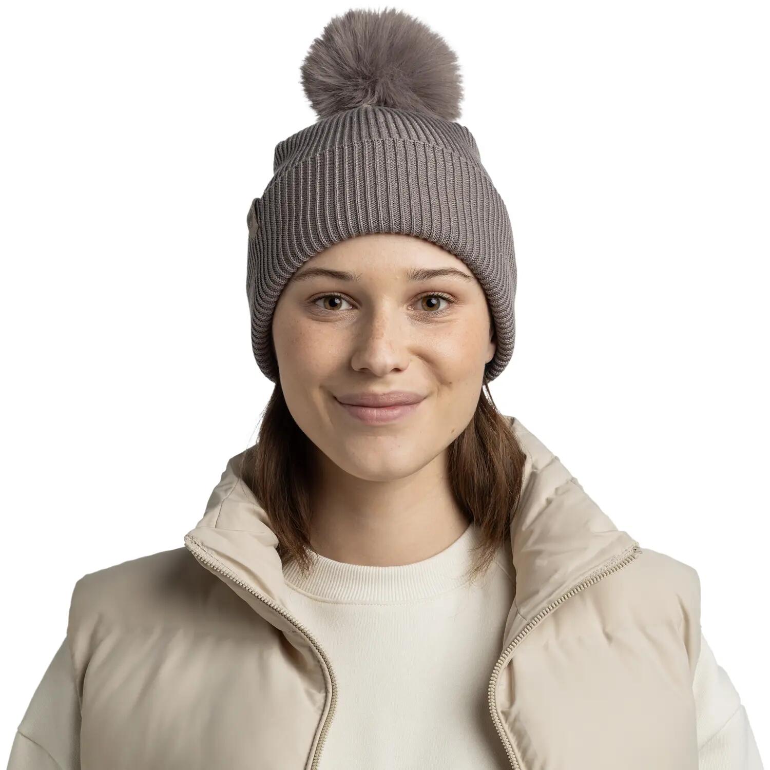 Czapka BUFF KNITTED BEANIE KESHA COBBLESTONE 3/5