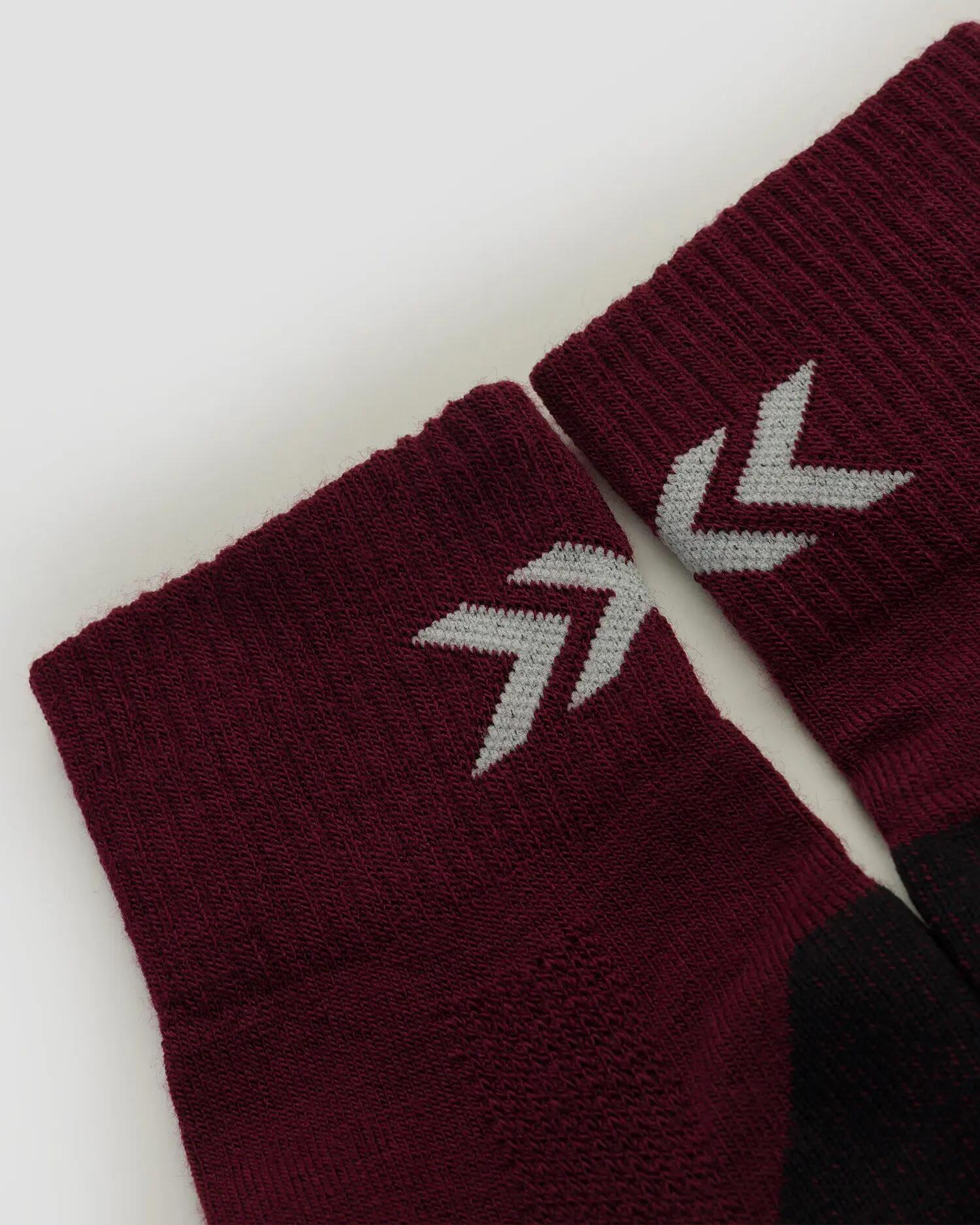 Skarpety unisex X-Socks Ski Discover Merino Otc Oxide Red R012 2/2