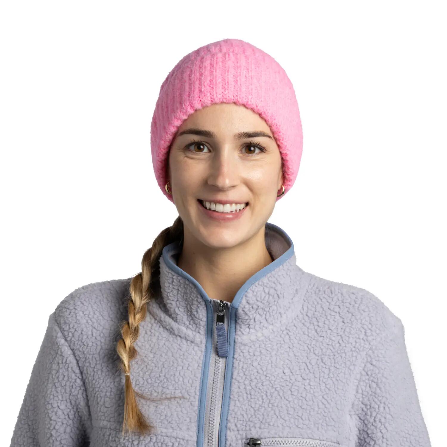 Gorro Knitted Unisex Buff Rosa ÚNICA 3/5