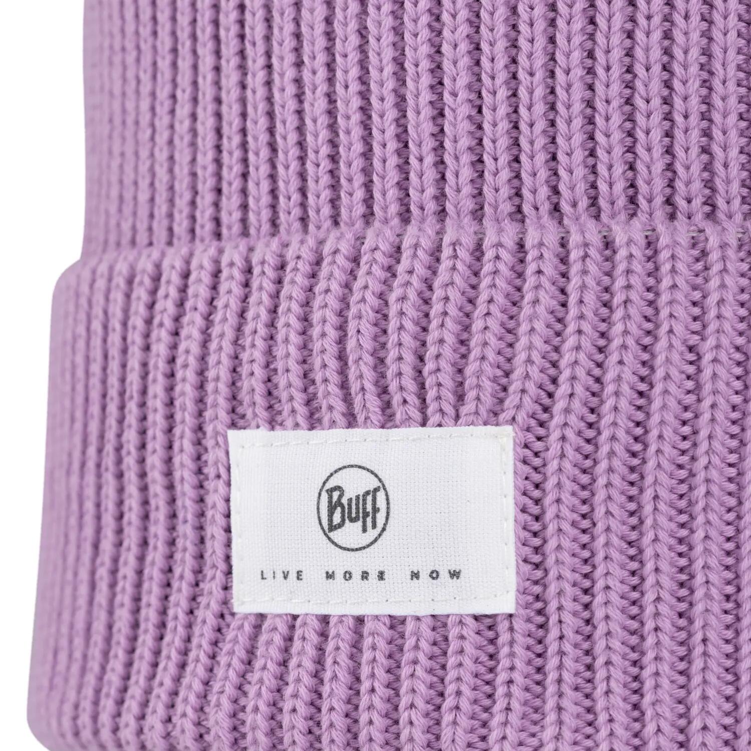 Bonnet tricoté Unisex Buff Violet TAILLE UNIQUE 2/5