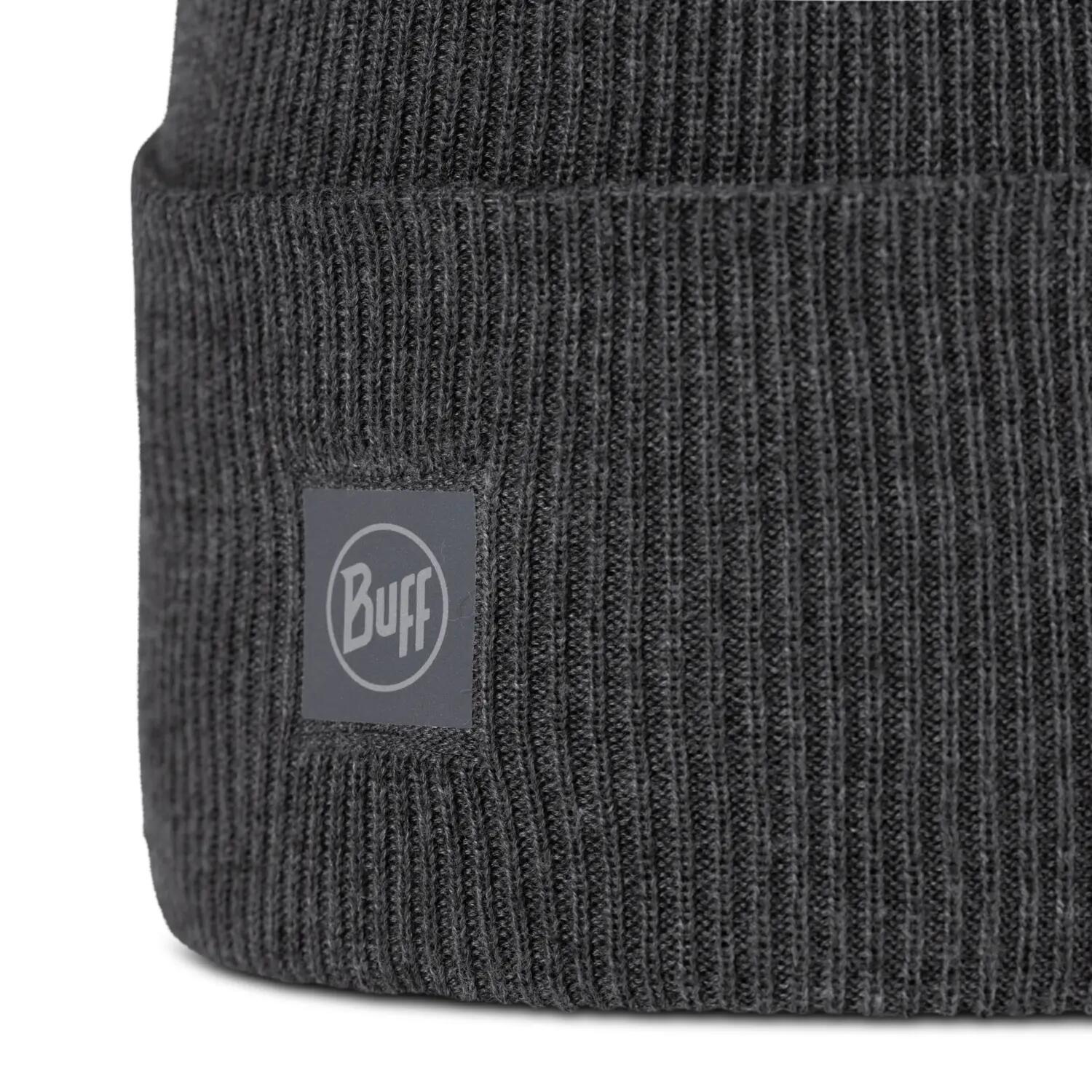 Bonnet Crossknit Unisex Buff Gris TAILLE UNIQUE 2/5