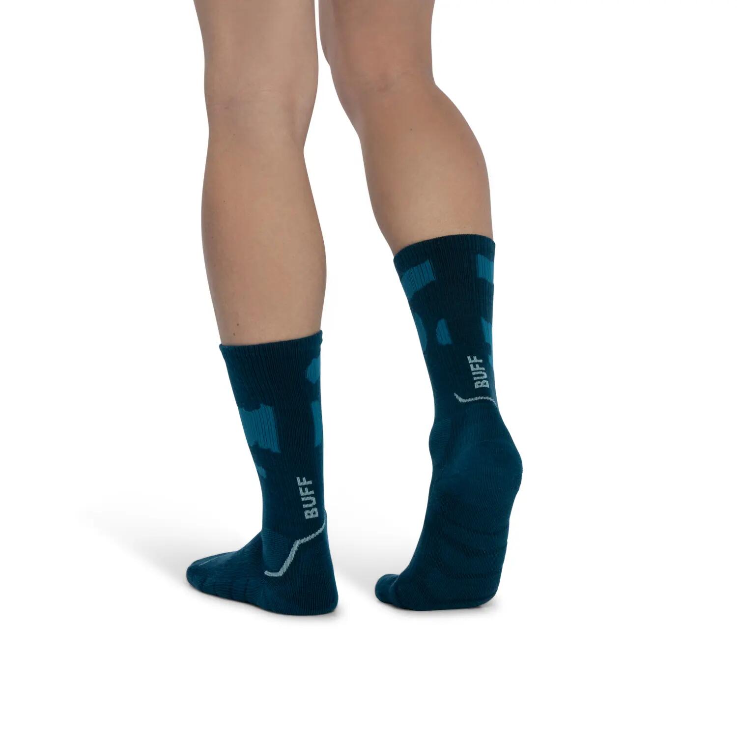 Calcetines MW lana merino caña alta Unisex Buff Verde S 4/4
