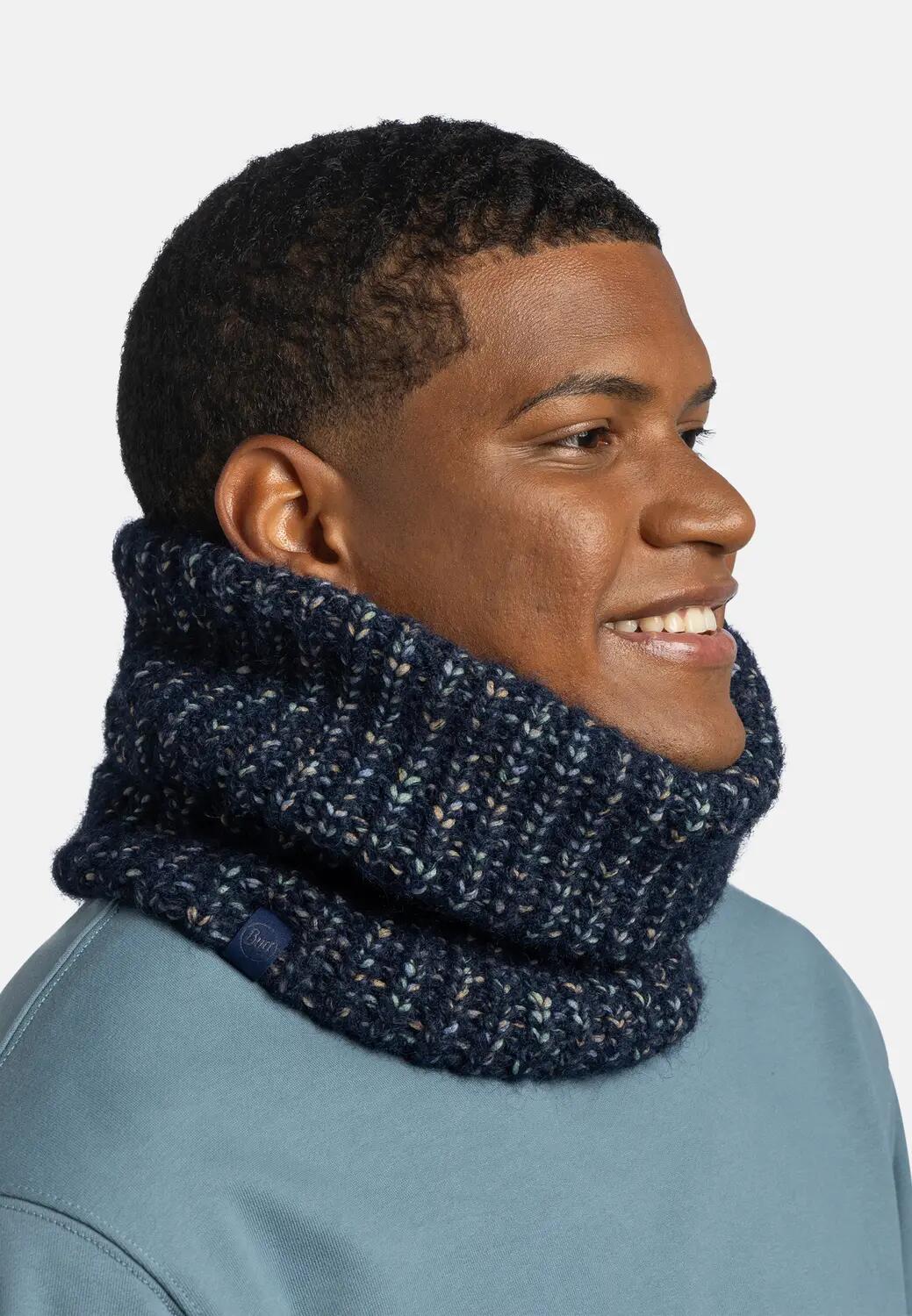 Cache-cou tricoté & Fleece Unisex Buff Bleu foncé TAILLE UNIQUE 4/5