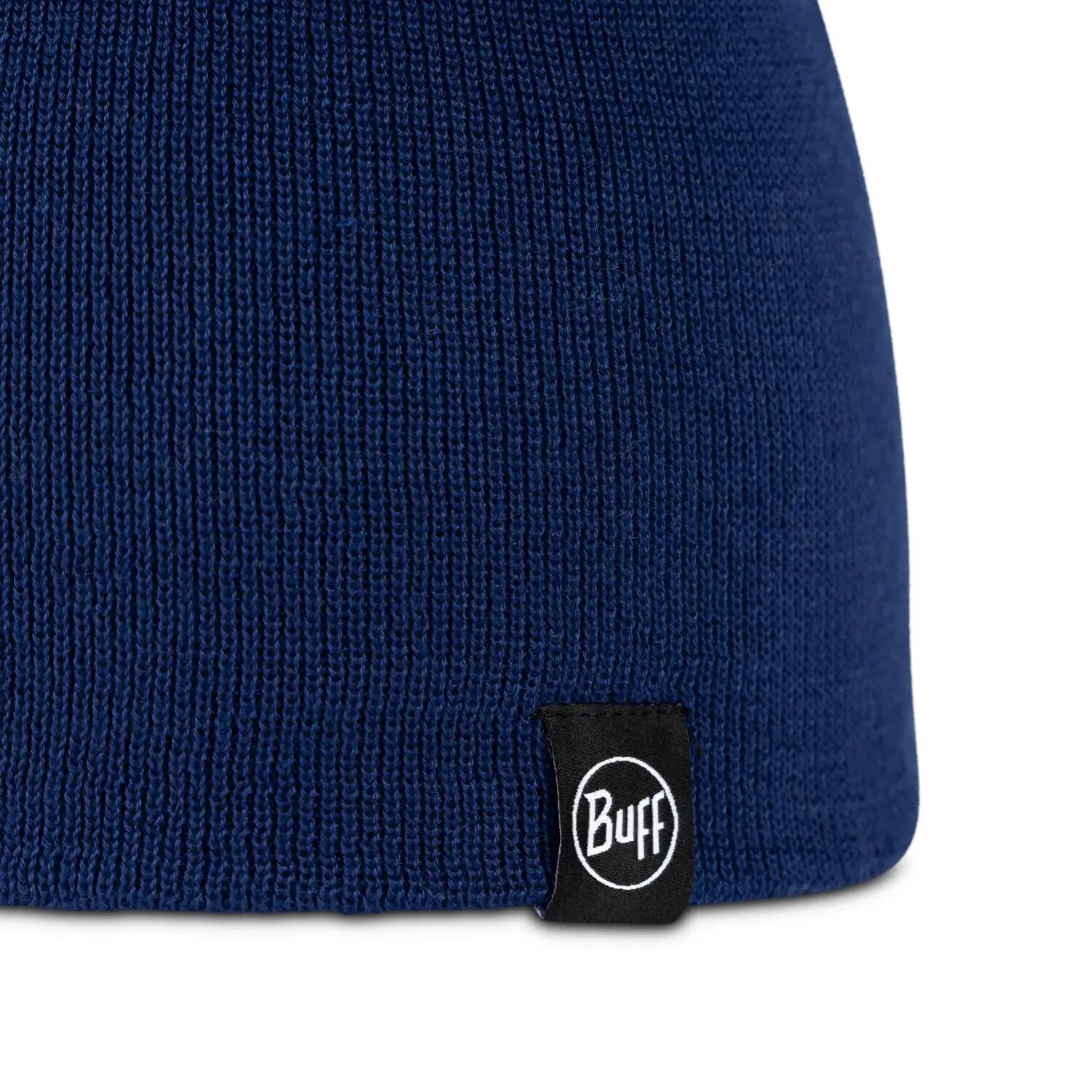 Gorro Knitted Unisex Buff Azul ÚNICA 2/5