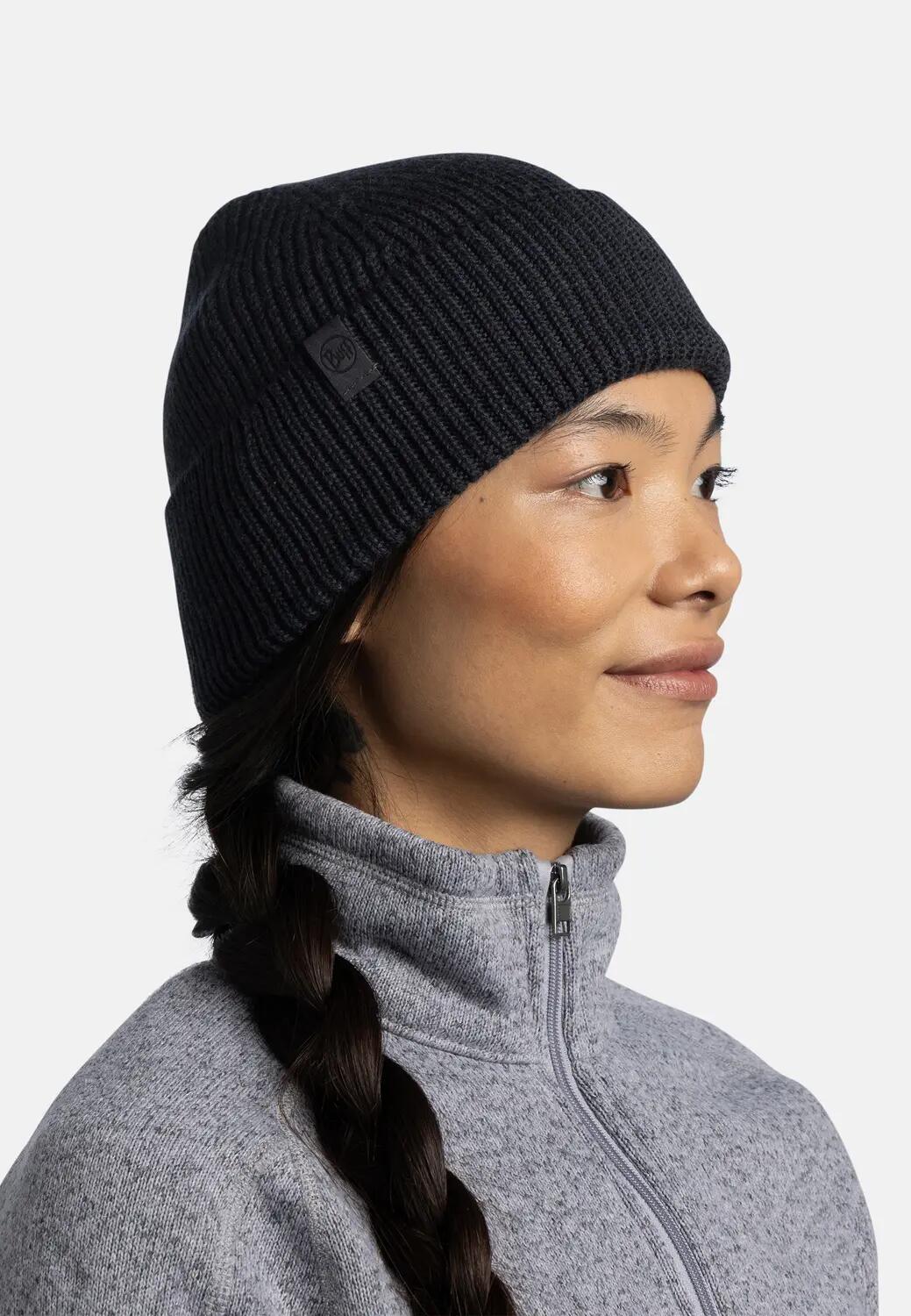 Bonnet tricoté Unisex Buff Gris TAILLE UNIQUE 4/5