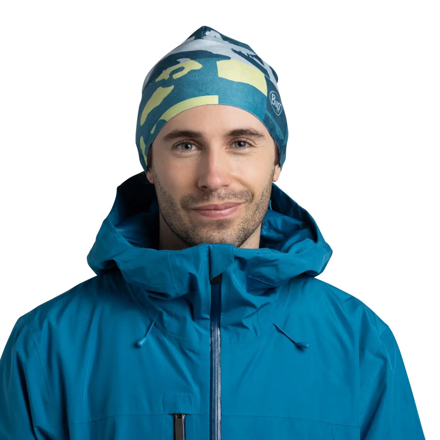 Bonnet ThermoNet® Unisex Buff Bleu TAILLE UNIQUE 3/5