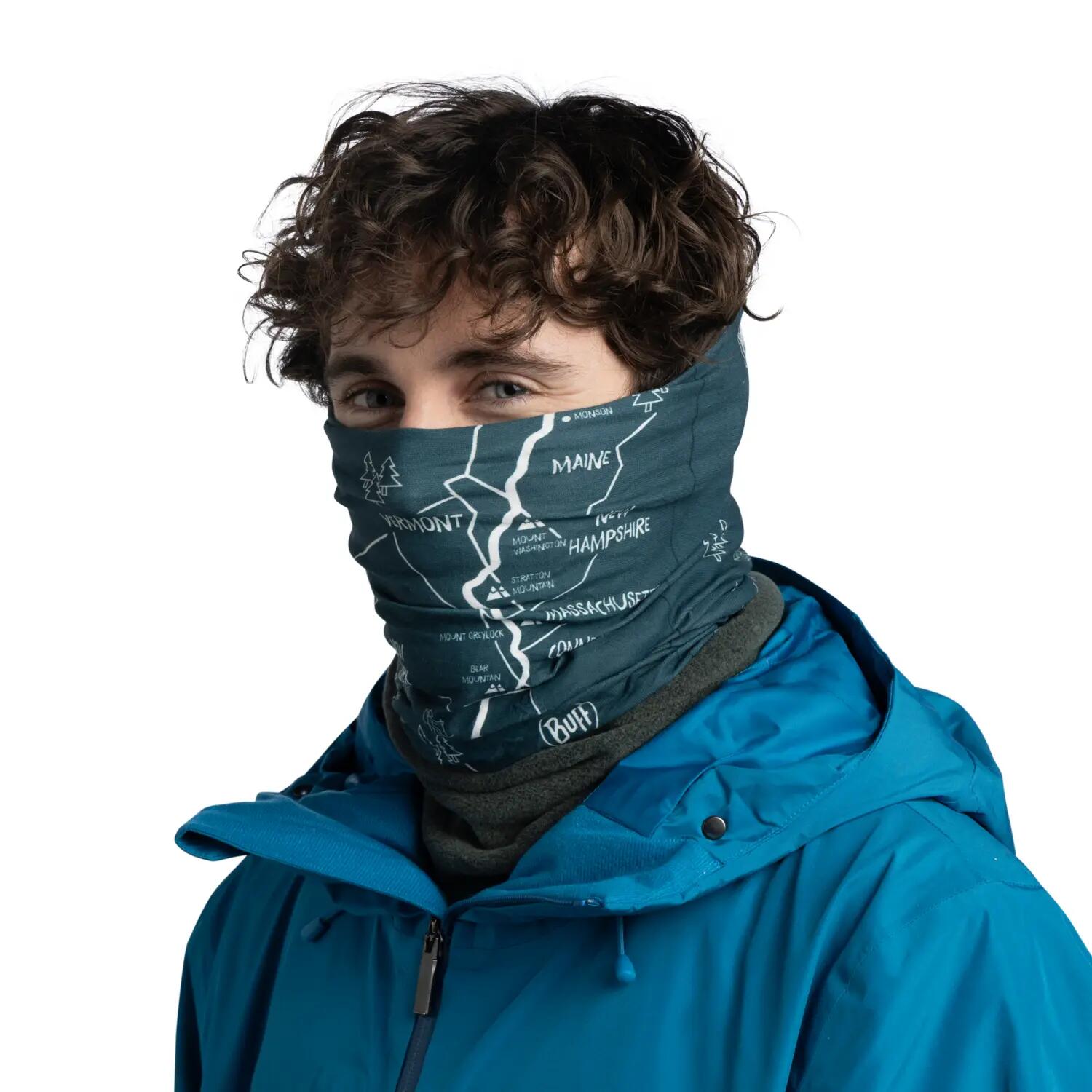 Appian Fleece-Halswärmer in Teal 6/7