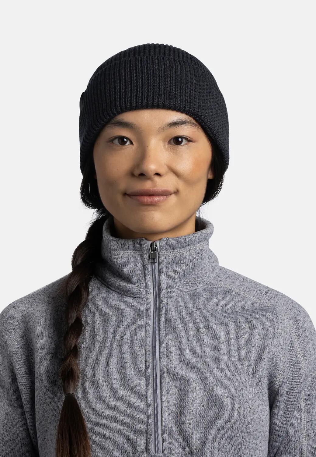 Bonnet tricoté Unisex Buff Gris TAILLE UNIQUE 3/5