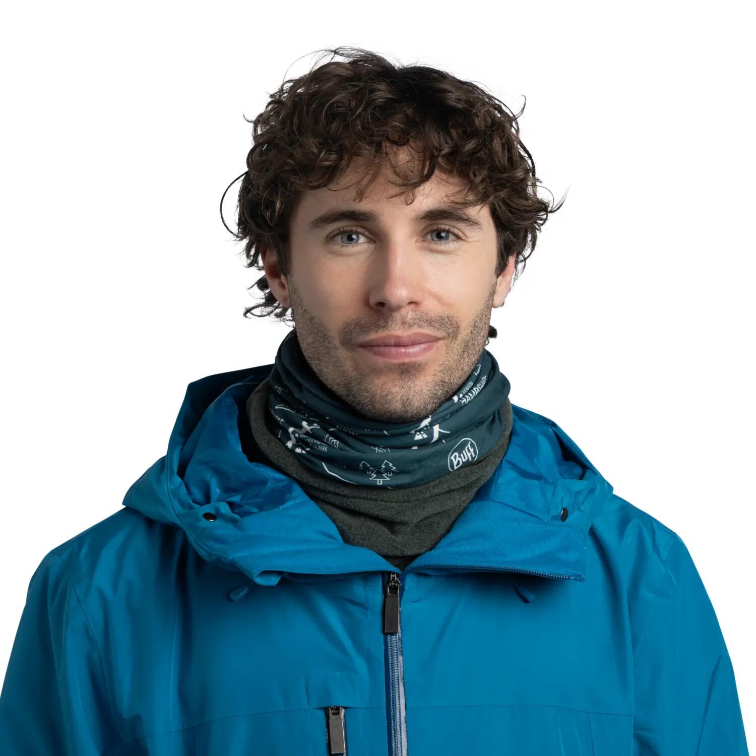 Appian Fleece-Halswärmer in Teal 5/7