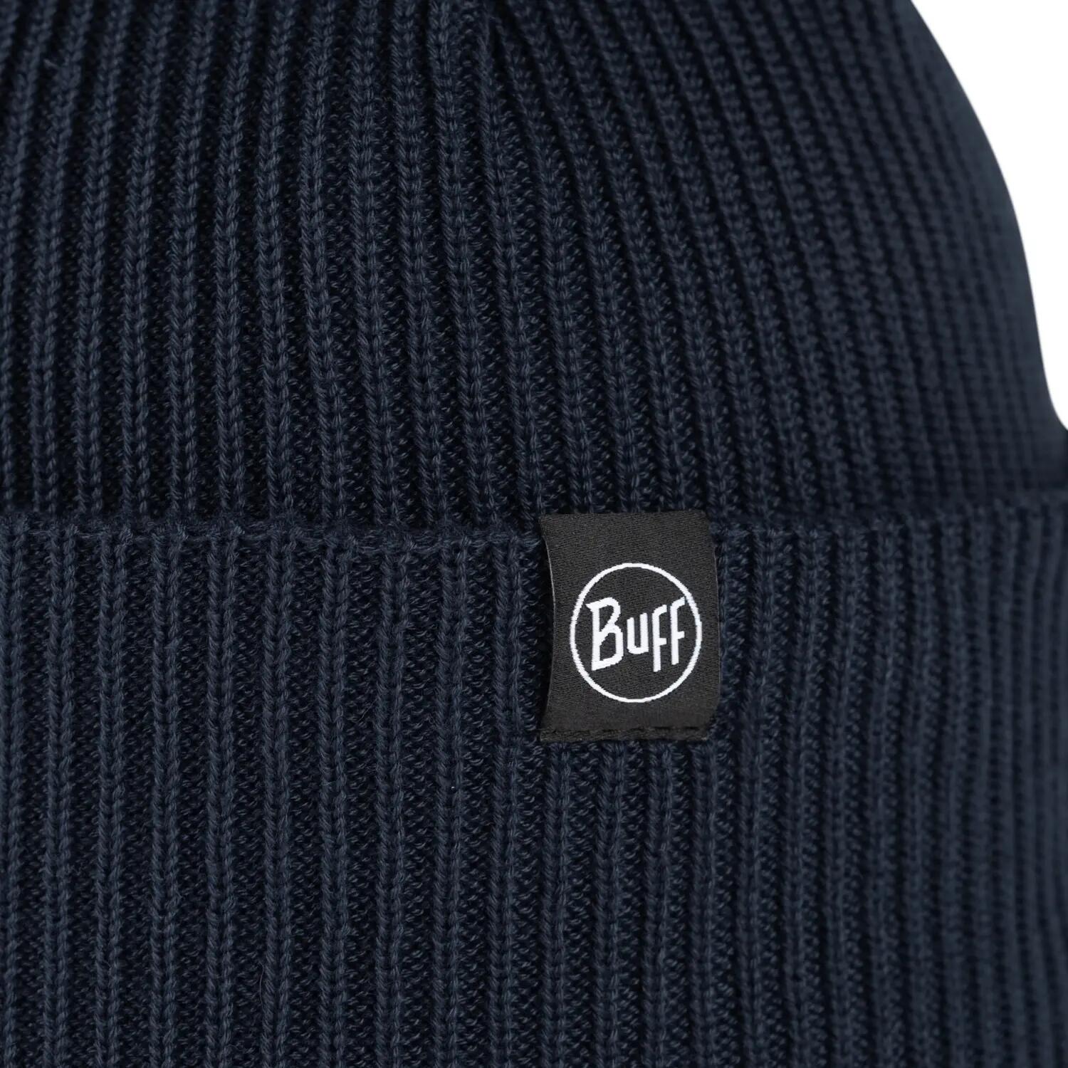 Bonnet tricoté Unisex Buff Bleu foncé TAILLE UNIQUE 2/5