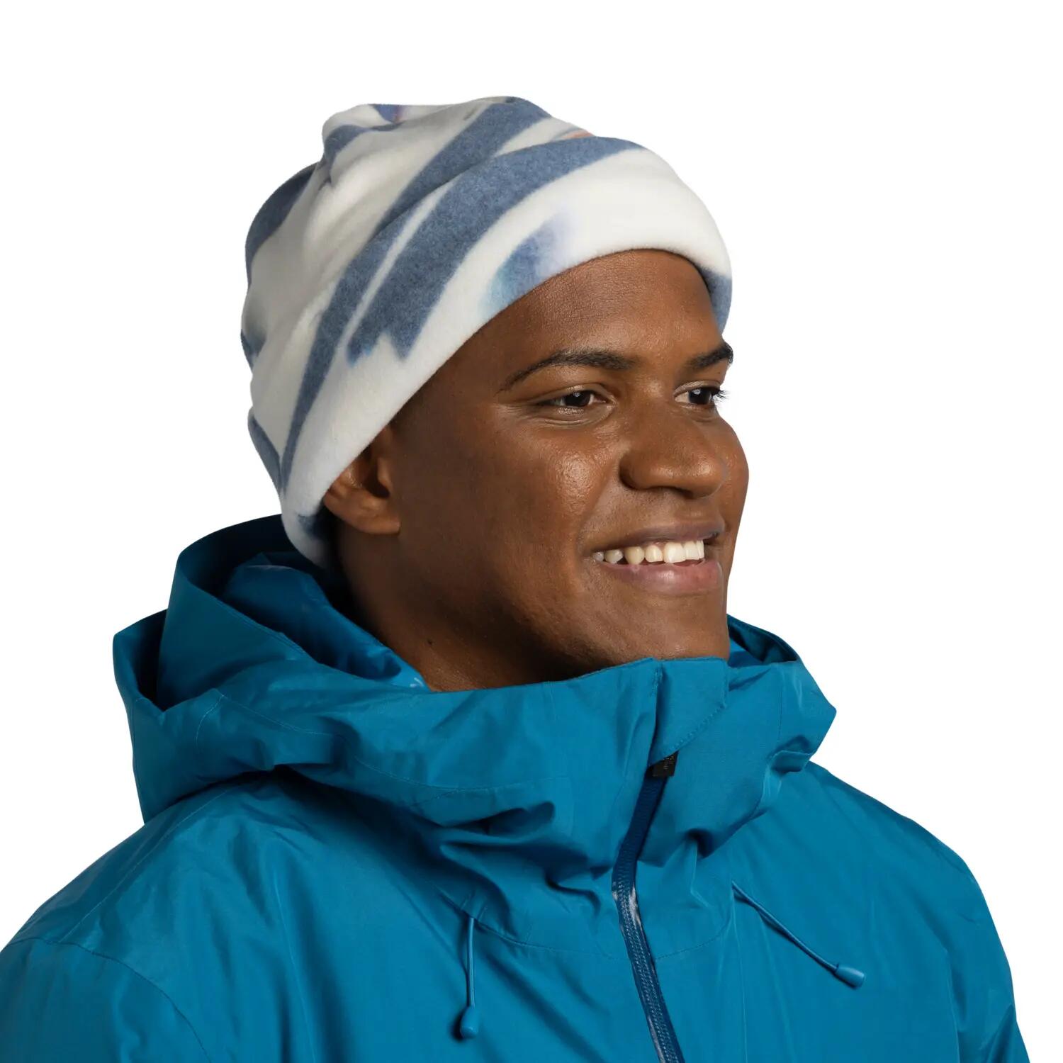 Bonnet Polar Pattern Unisex Buff Bleu TAILLE UNIQUE 4/5