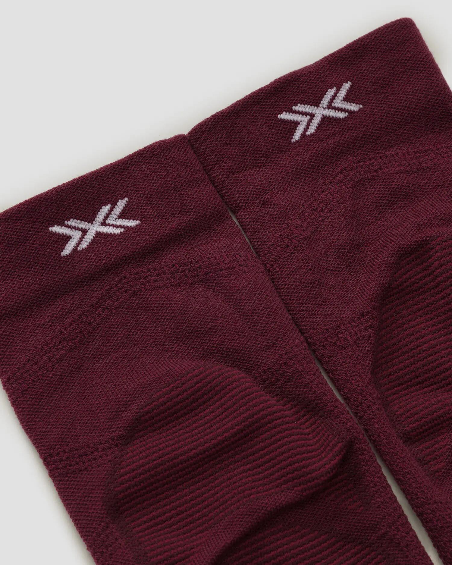 Skarpety unisex X-Socks Ski Anatomix Merino Otc Oxide Red R012 2/2