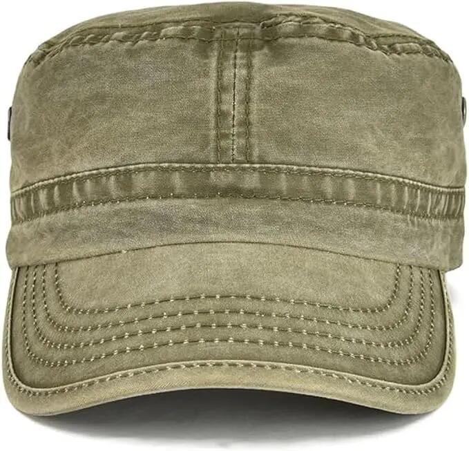 Casquettes Militaires en Coton délavé - Design Unique 3/5
