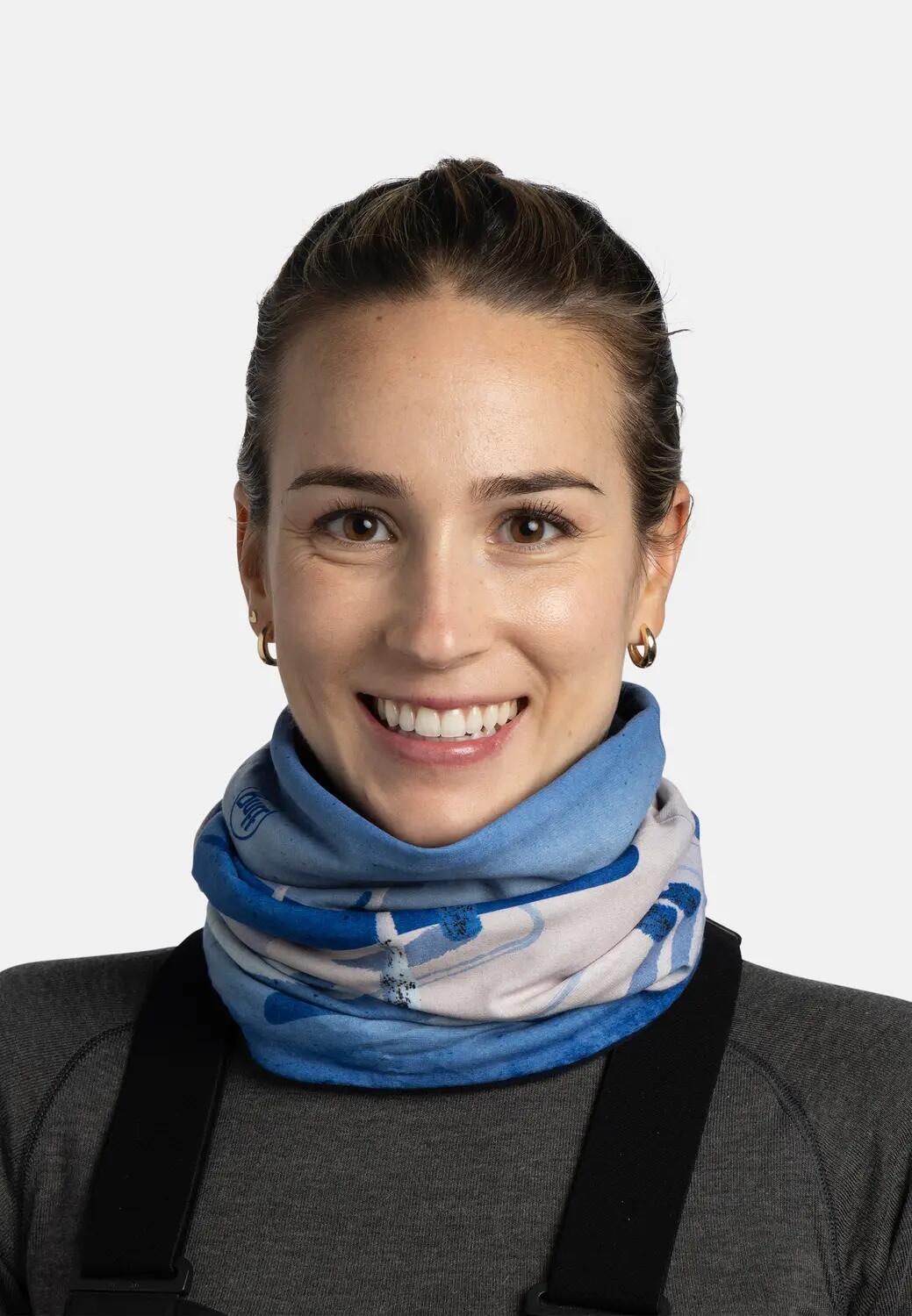 Tour de cou Reversible Polar Unisex Buff Bleu TAILLE UNIQUE 4/5