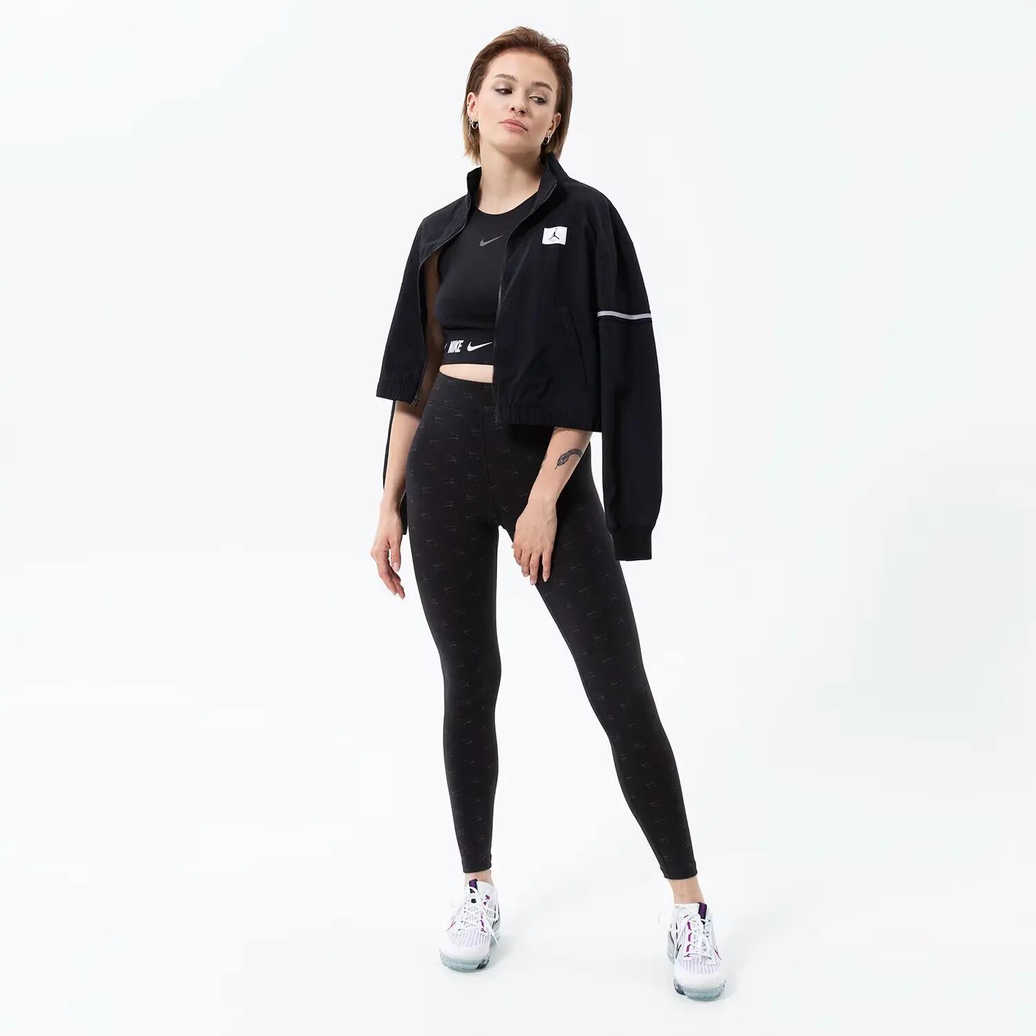 LEGGINSY DASMKIE DŁUGIE NIKE XS   KOLOR CZARNY 3/5