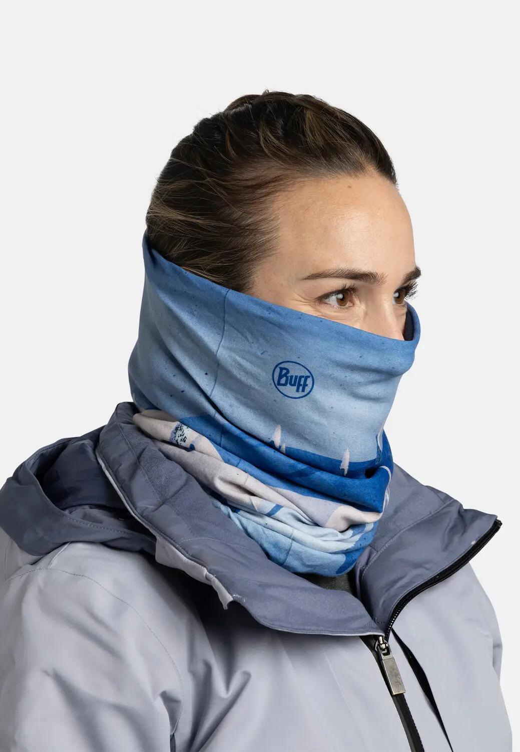 Tour de cou Reversible Polar Unisex Buff Bleu TAILLE UNIQUE 3/5