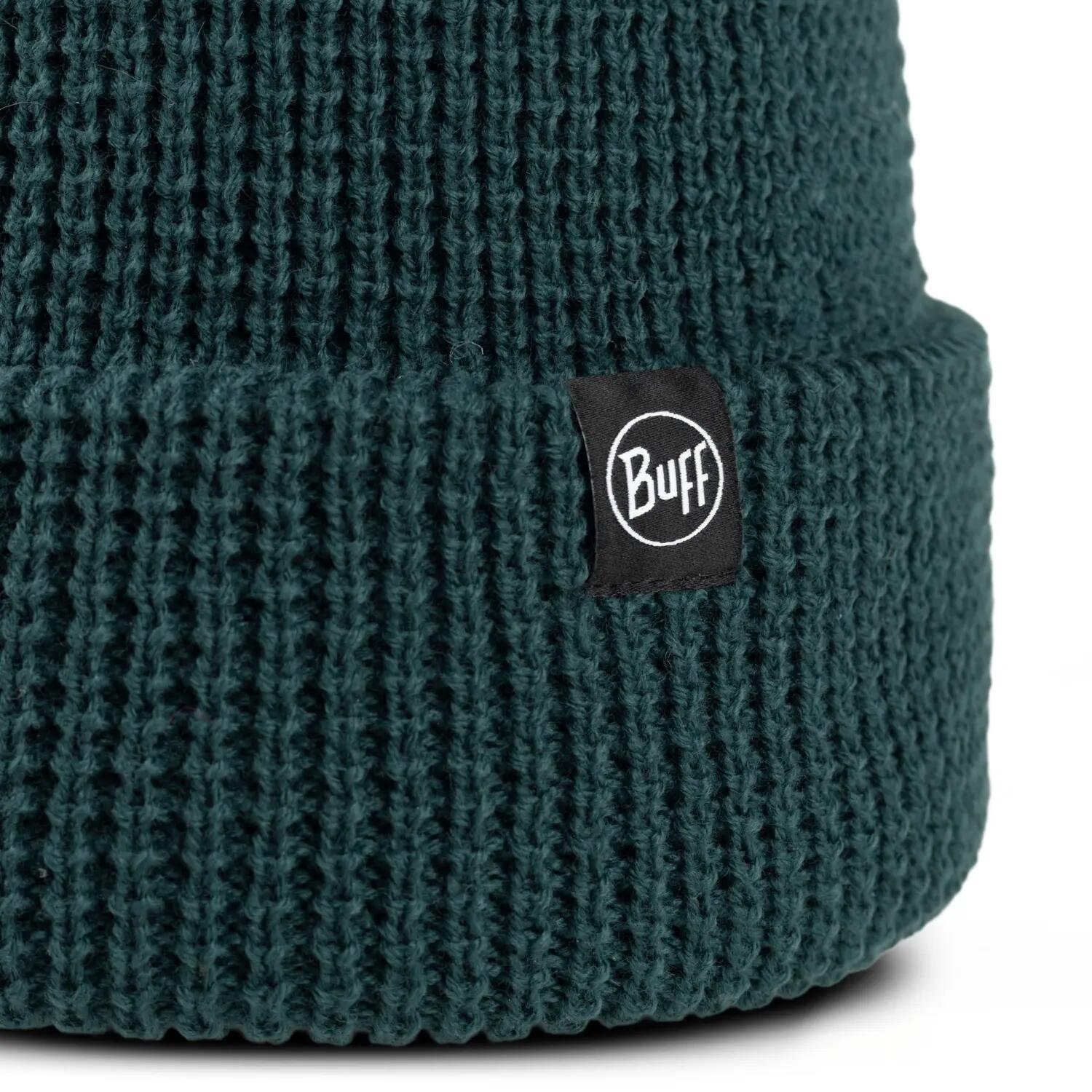 Bonnet tricoté Unisex Buff Bleu TAILLE UNIQUE 2/5