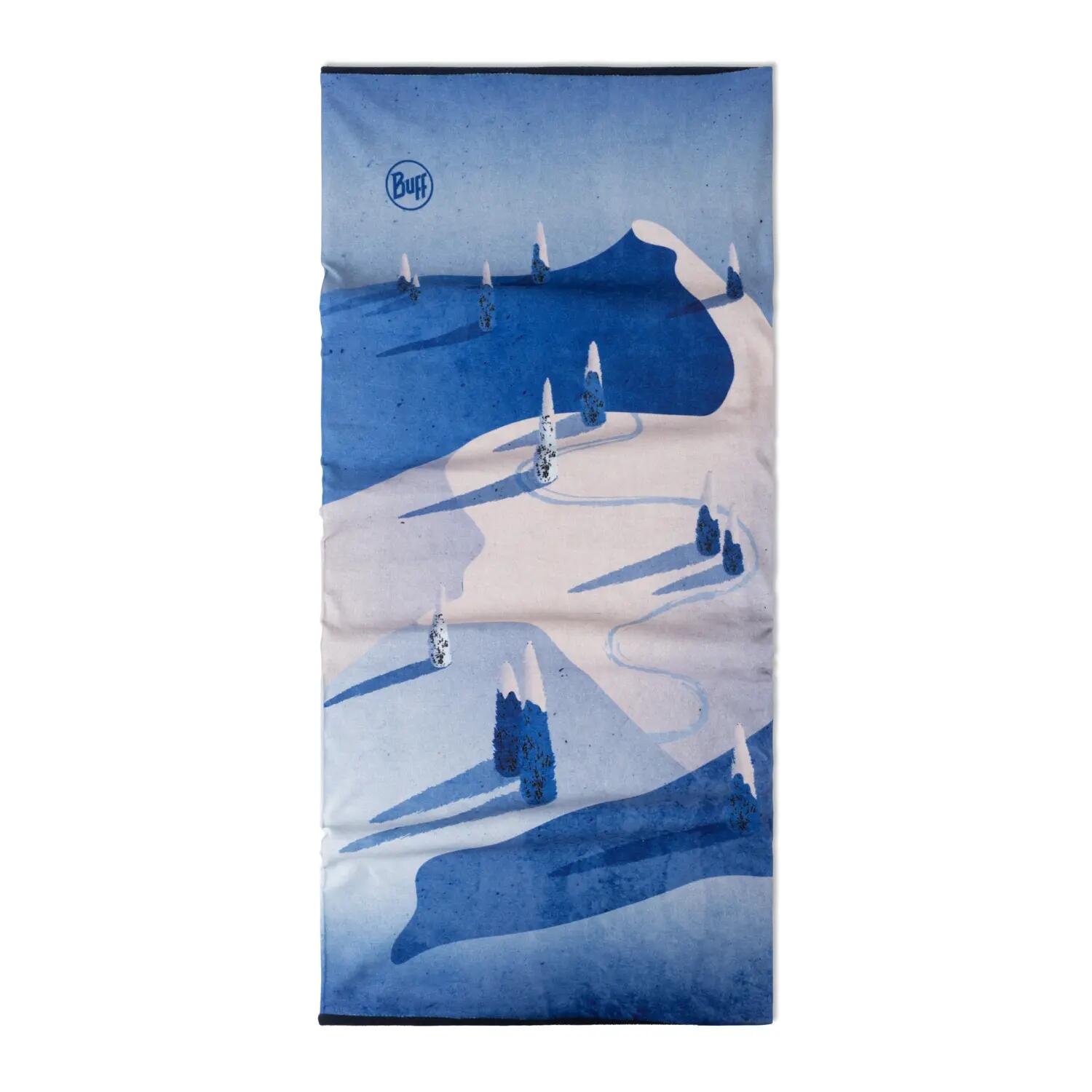 Tour de cou Reversible Polar Unisex Buff Bleu TAILLE UNIQUE 2/5