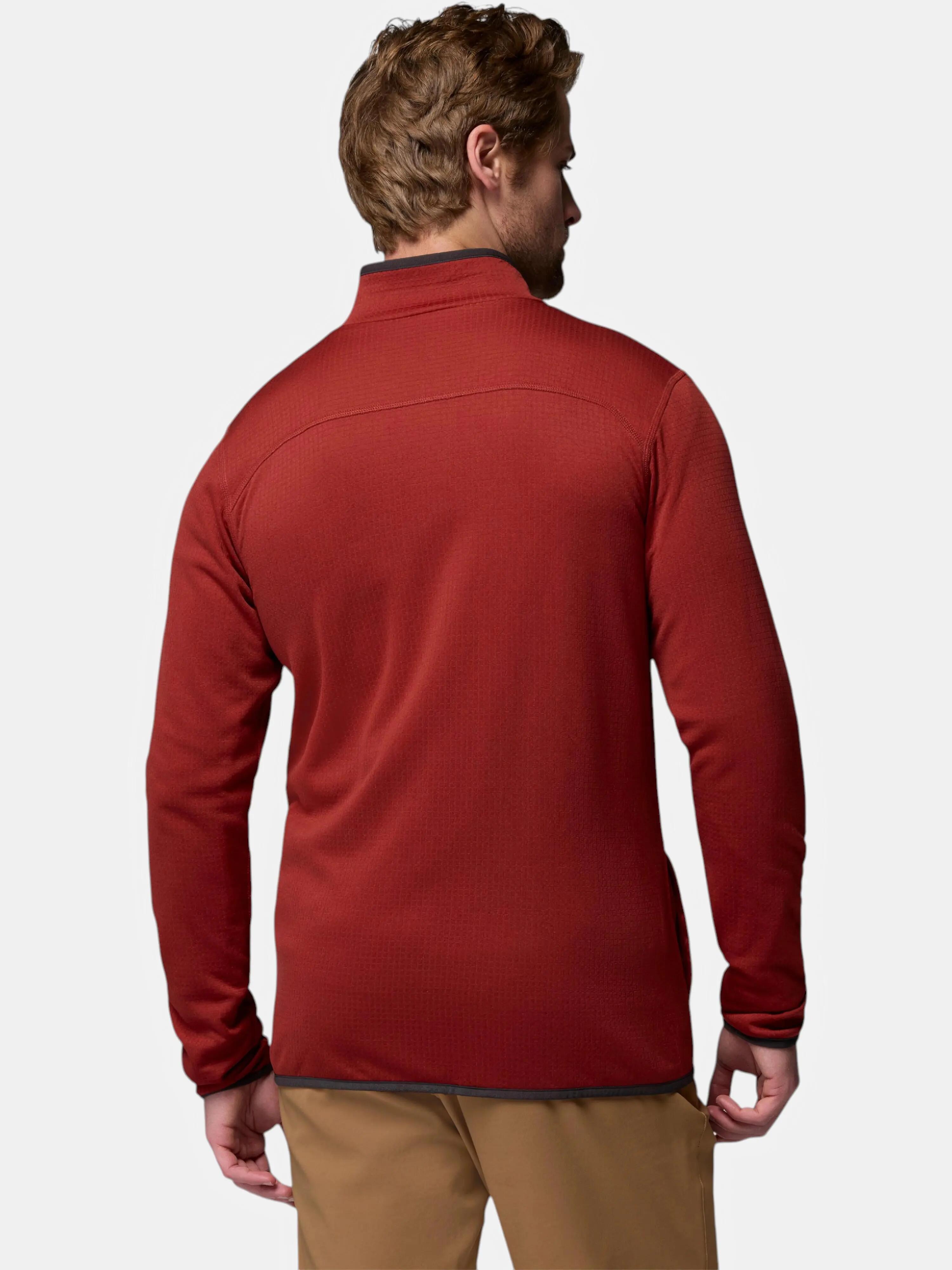 Sweater Men Essential Hike Grid FZ 3/7