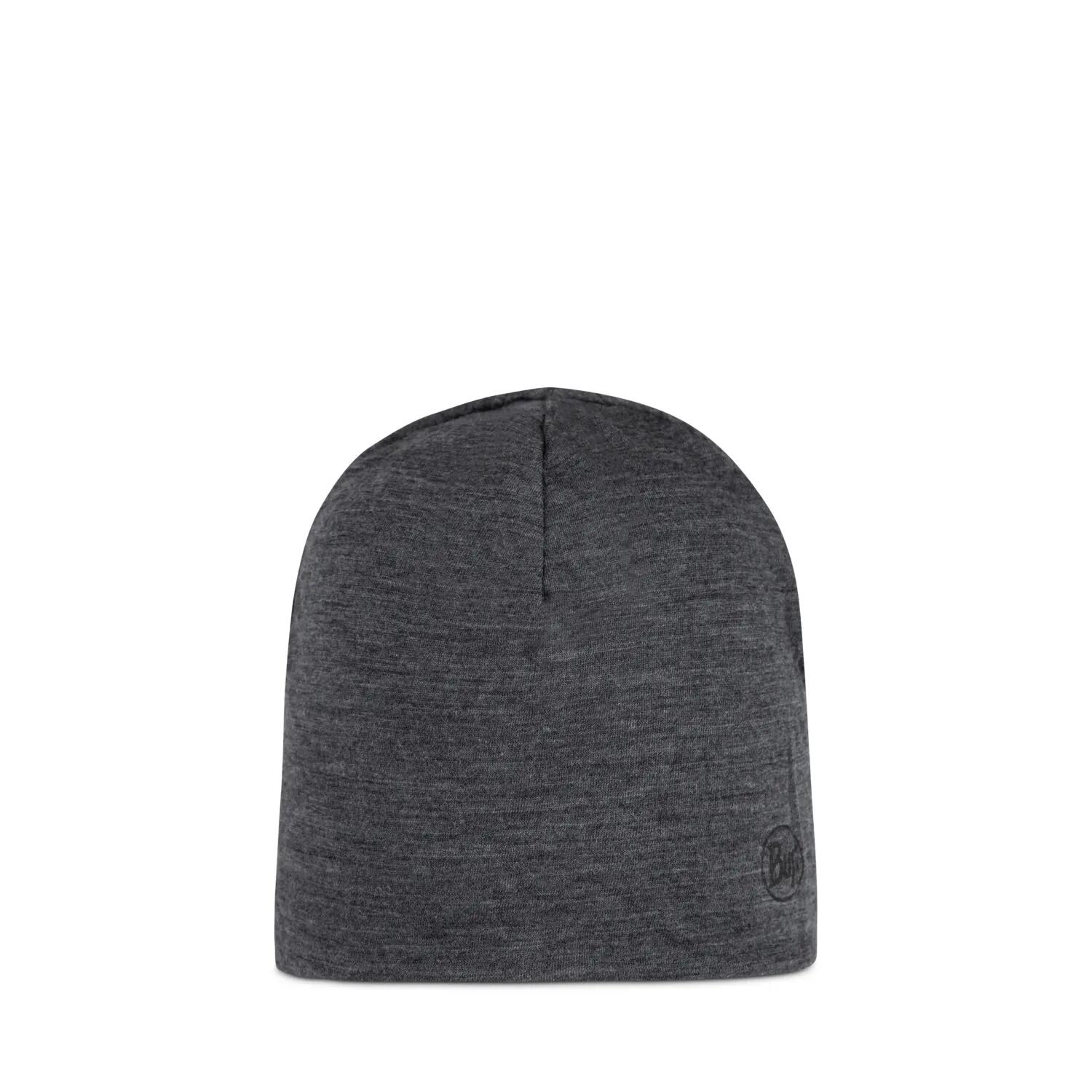 Bonnet Lightweight Merino Reversible Unisex Buff Noir TAILLE UNIQUE 2/6