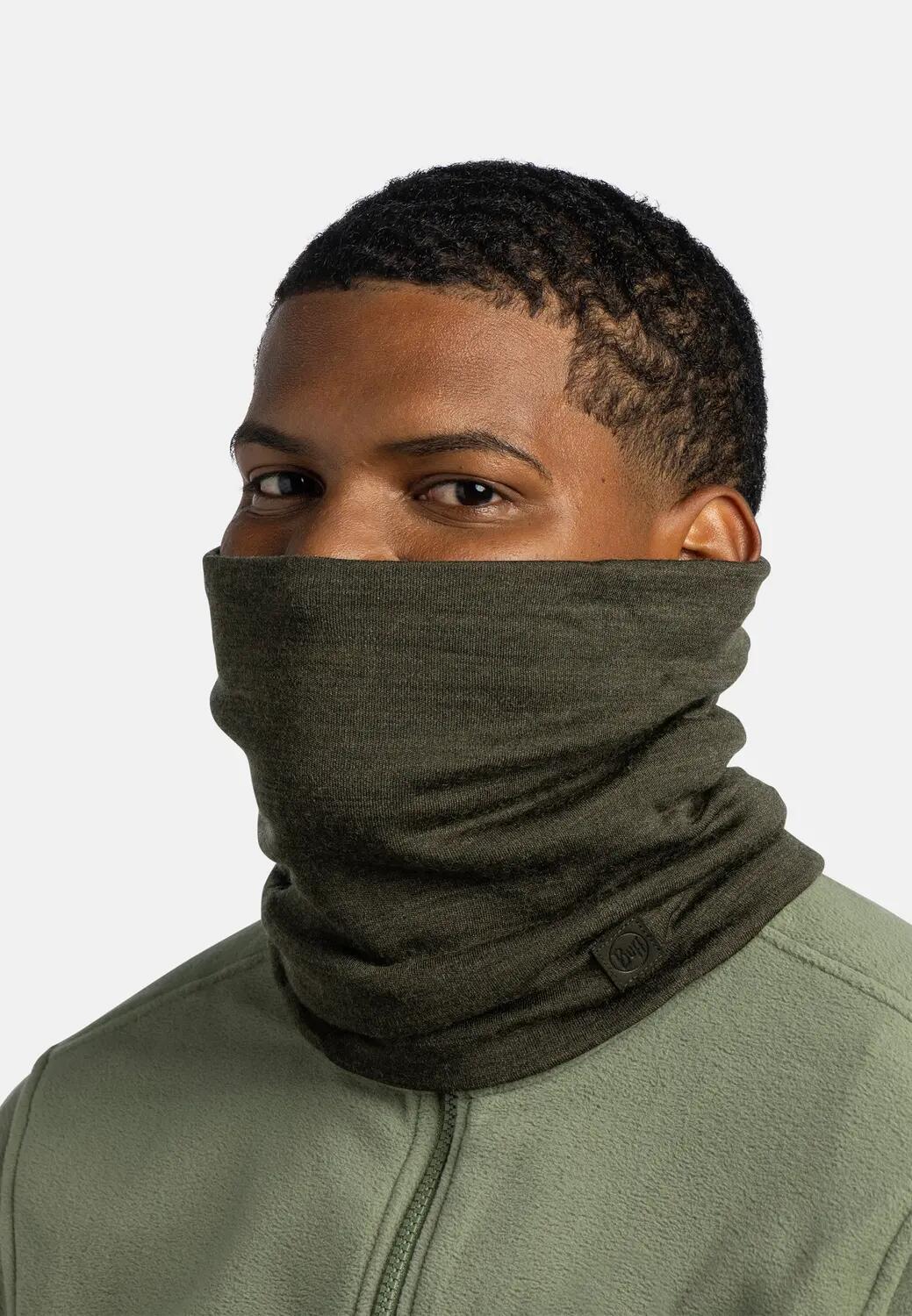 Cache-cou Merino Heavyweight Unisex Buff Marron TAILLE UNIQUE 4/5