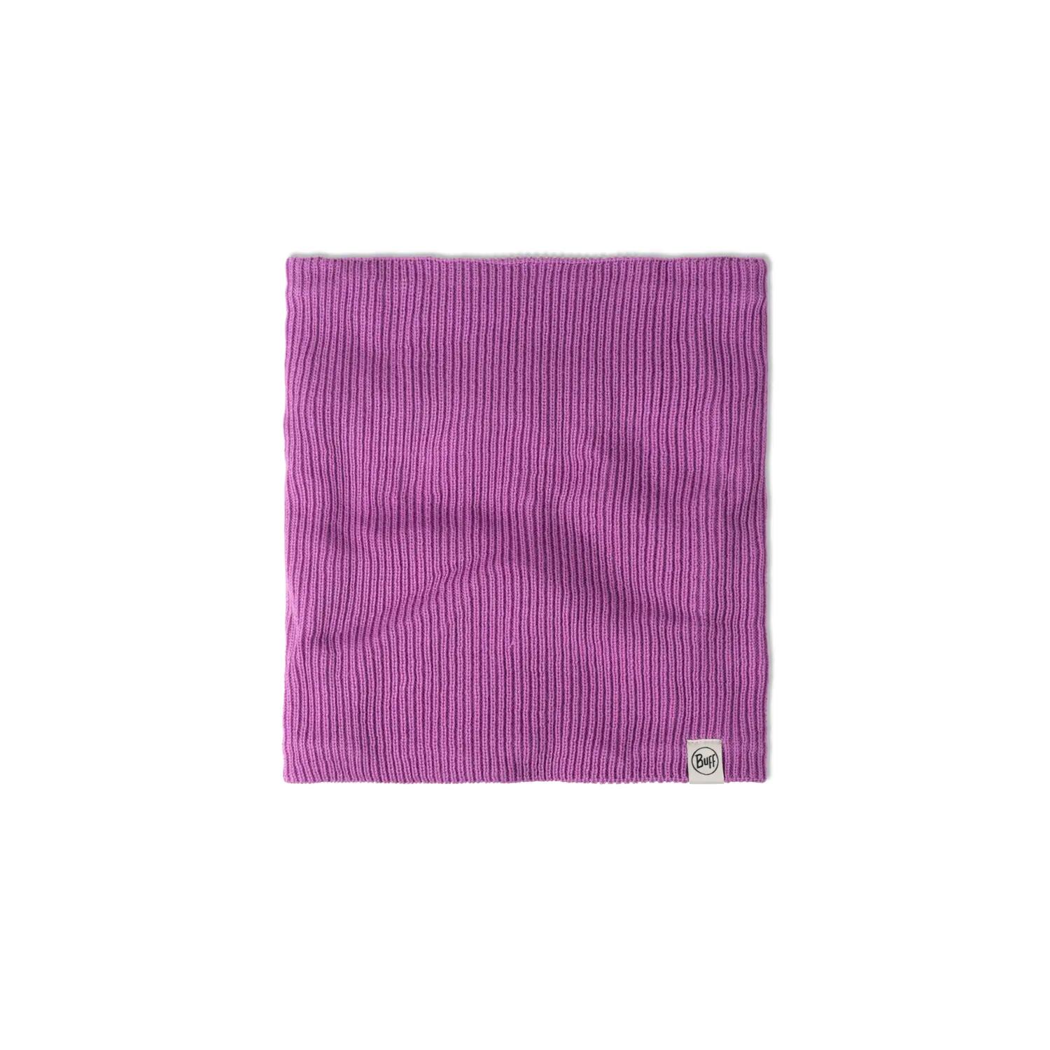Cache-cou tricoté & Fleece Unisex Buff Violet TAILLE UNIQUE 2/5