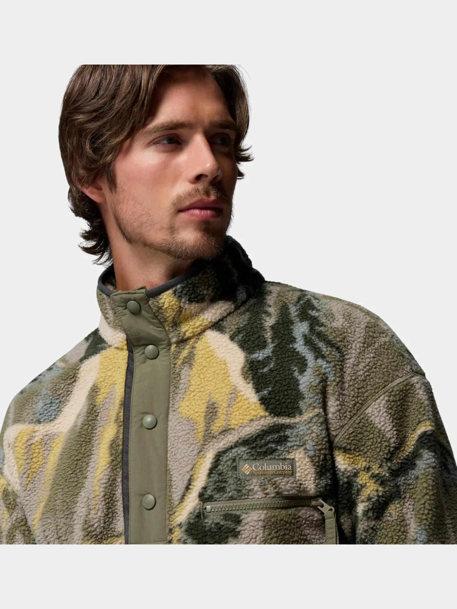 Pull Homme Helvetia II Printed Half Snap 5/6