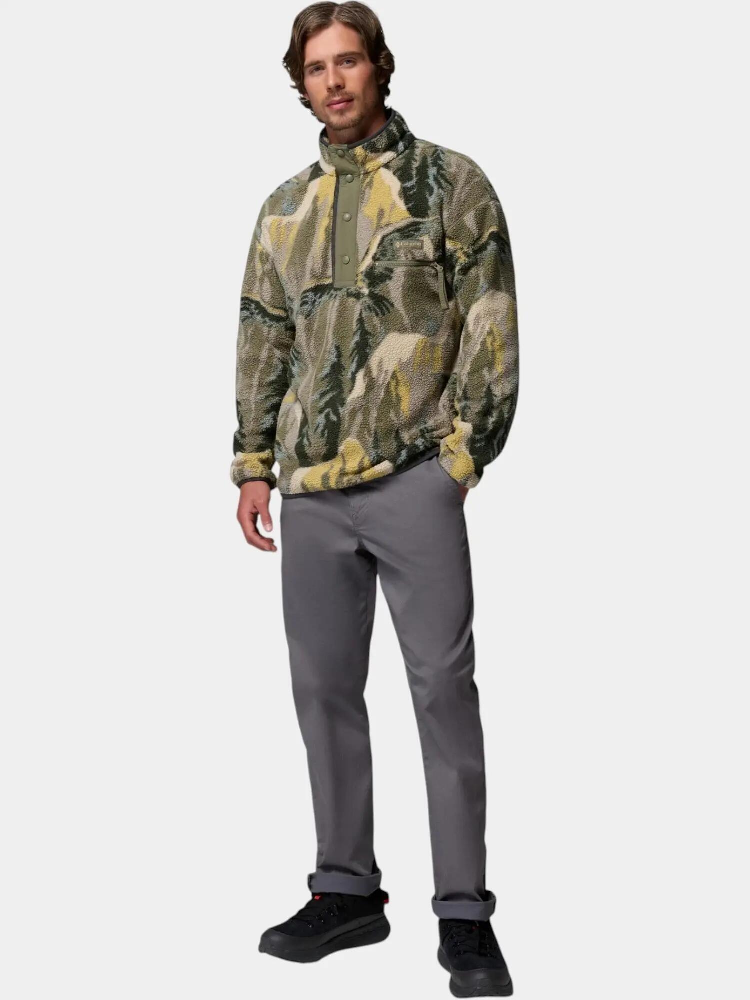 Pull Homme Helvetia II Printed Half Snap 4/6