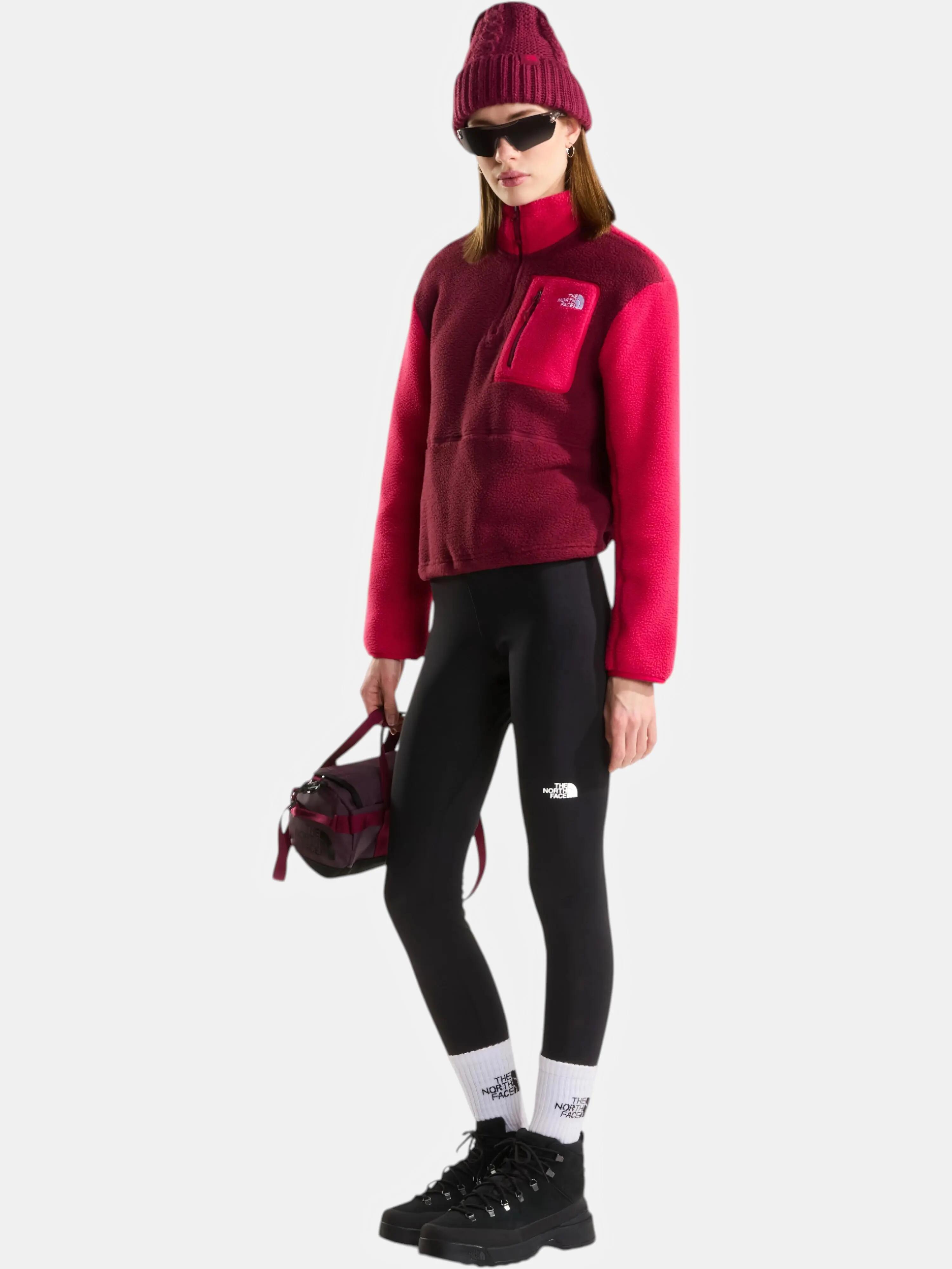 Női W Yumiori 1/4 Zip polár pulóver 3/6
