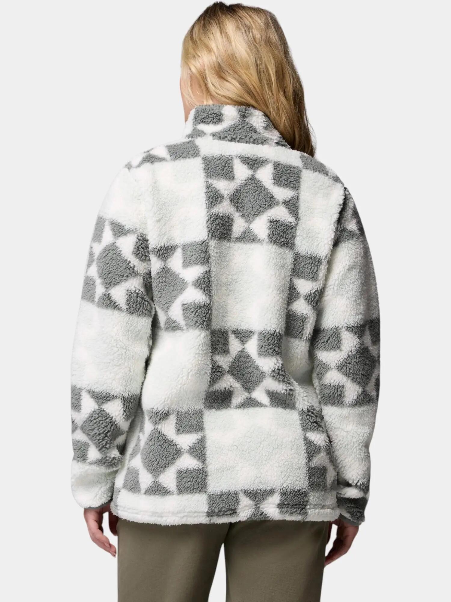 West Bend Print Full Zip II Women S grün - tea light, cozy quilt 3/7