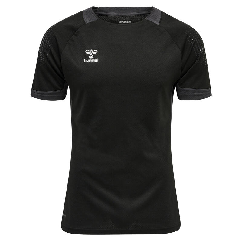 T-Shirt Hmllead Multisport Mannelijk Vochtabsorberend Licht Ontwerp Hummel