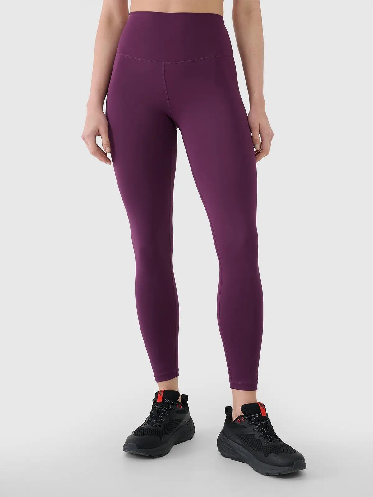 LEGGINSY DAMSKIE 4F TRENINGOWE WYSOKI STAN NA SIŁOWNIĘ NA CO DZIEŃ 2/9