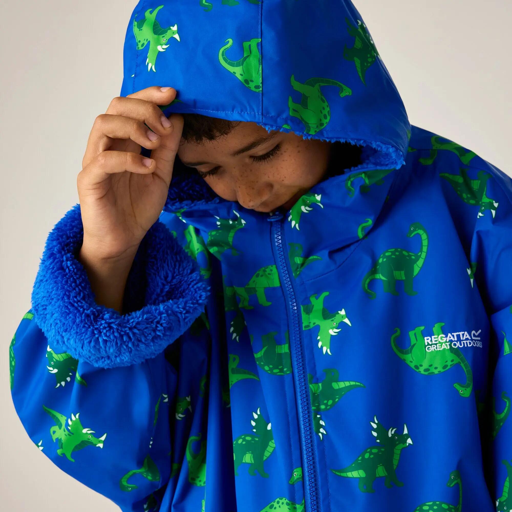 Badponcho Wandelen Kinderen Waterdicht 6/14